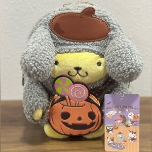 Sanrio Pompompurin Halloween Plush Pumpkin crossbody bag